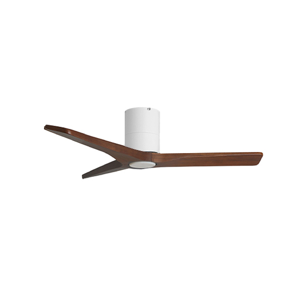 พัดลมเพดาน MR.KEN รุ่น FARO Solid Wood 40" HR LED DC Motor พัดลมมีไฟ ใบพัดไม้แท้ พร้อมรีโมทคอนโทรล
